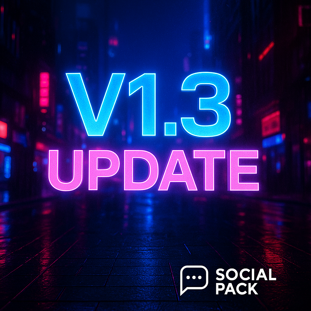 Subject: V1.3 Is Live — Faster, Smarter, and More On-Brand Than Ever